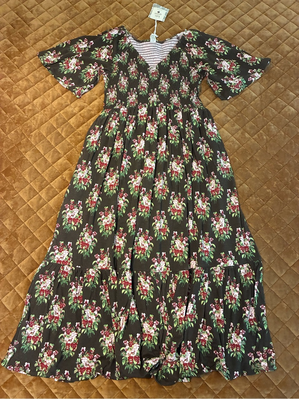 Kate Quinn floral dress